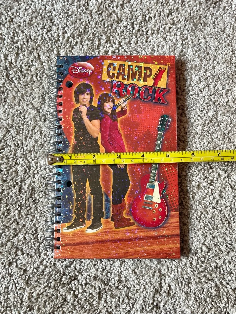 Deadstock Y2K Disney Camp Rock Spiral Notebook Planner